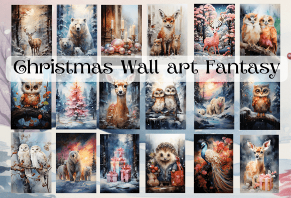24 Christmas Wall Art Fantasy Jpg: A Designer's Review for Small Business Branding